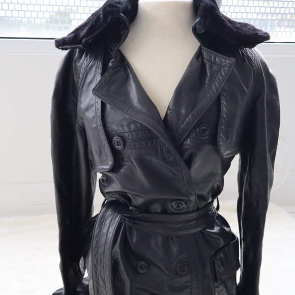 Marc Jacobs Leather Coat - Vintage - Picture 1 of 7